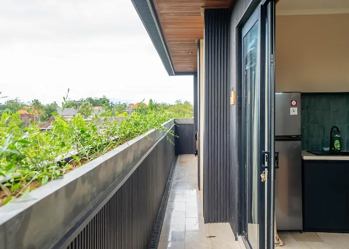 アパート Stylish 1br Near Balangan - ウルワツ