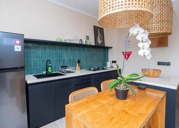 Stylish 1br Near Balangan - アパート *